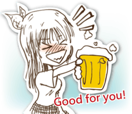 PAPER GIRL(English) sticker #8724268