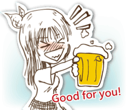 PAPER GIRL(English) sticker #8724268