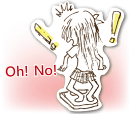 PAPER GIRL(English) sticker #8724269