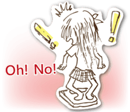 PAPER GIRL(English) sticker #8724269