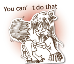 PAPER GIRL(English) sticker #8724270