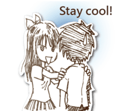 PAPER GIRL(English) sticker #8724271