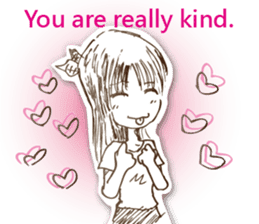 PAPER GIRL(English) sticker #8724282