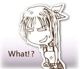 PAPER GIRL(English) sticker #8724284