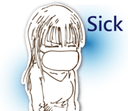 PAPER GIRL(English) sticker #8724287