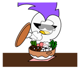 Mohican Bird 4 (winter) sticker #8724901