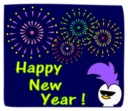 Mohican Bird 4 (winter) sticker #8724915