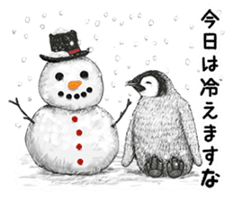 winter's  co penguin sticker #8725372