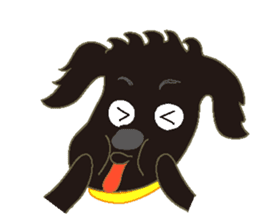 Gaju and Fuku and his brothers in Hawaii sticker #8725475