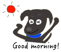 Gaju and Fuku and his brothers in Hawaii sticker #8725487