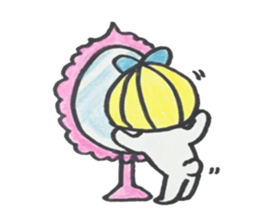 Cutie Emma & teddy sticker #8725829