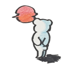 Cutie Emma & teddy sticker #8725830