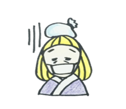 Cutie Emma & teddy sticker #8725838