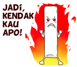 Pempek dan cuko sticker #8726014