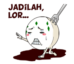 Pempek dan cuko sticker #8726022