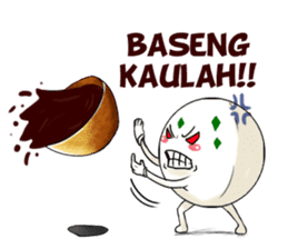 Pempek dan cuko sticker #8726025