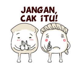 Pempek dan cuko sticker #8726027