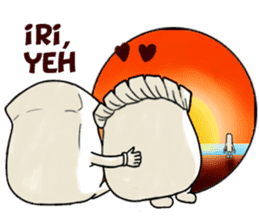 Pempek dan cuko sticker #8726037