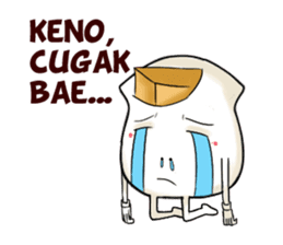 Pempek dan cuko sticker #8726045