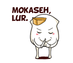 Pempek dan cuko sticker #8726048