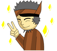 Mbah Dugal (Indonesian Shaman) sticker #8726170