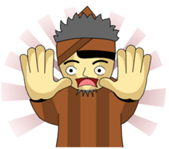 Mbah Dugal (Indonesian Shaman) sticker #8726171