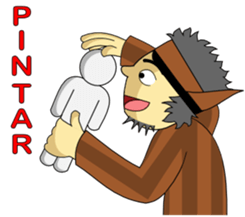 Mbah Dugal (Indonesian Shaman) sticker #8726174