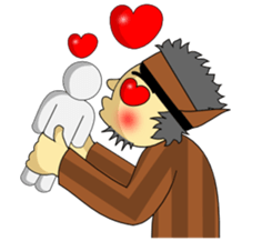 Mbah Dugal (Indonesian Shaman) sticker #8726175