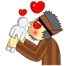 Mbah Dugal (Indonesian Shaman) sticker #8726175