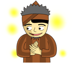 Mbah Dugal (Indonesian Shaman) sticker #8726183