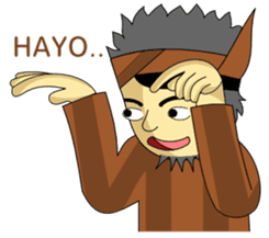 Mbah Dugal (Indonesian Shaman) sticker #8726192