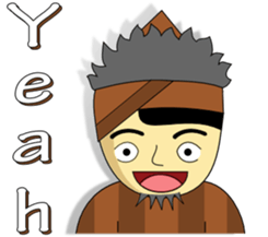 Mbah Dugal (Indonesian Shaman) sticker #8726204