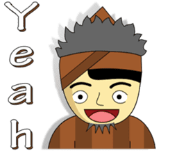 Mbah Dugal (Indonesian Shaman) sticker #8726204