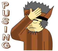 Mbah Dugal (Indonesian Shaman) sticker #8726206