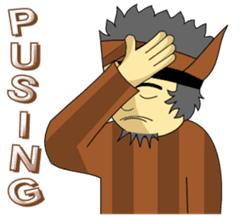 Mbah Dugal (Indonesian Shaman) sticker #8726206