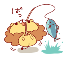 Malicious language lion sticker #8726303
