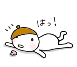 Im acorn boy.  2 sticker #8726341