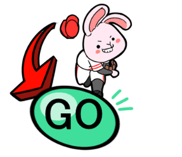 Pitcher Rabbit sticker #8726424