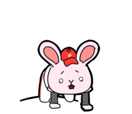 Pitcher Rabbit sticker #8726447