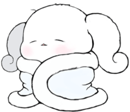 Milk Roll Bunny CHOUPOPO & Chouding sticker #8727851