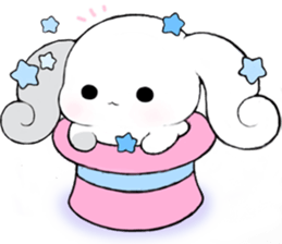 Milk Roll Bunny CHOUPOPO & Chouding sticker #8727857