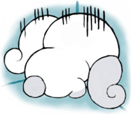 Milk Roll Bunny CHOUPOPO & Chouding sticker #8727865