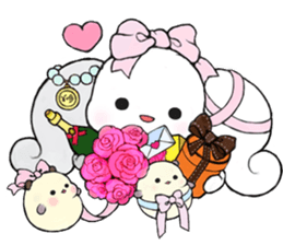 Milk Roll Bunny CHOUPOPO & Chouding sticker #8727877