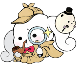 Milk Roll Bunny CHOUPOPO & Chouding sticker #8727880