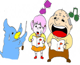 Kung fu grandfather sticker #8728884