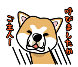 iinu - Akita sticker #8729730