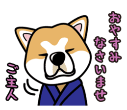 iinu - Akita sticker #8729737
