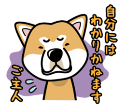 iinu - Akita sticker #8729742