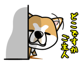 iinu - Akita sticker #8729752