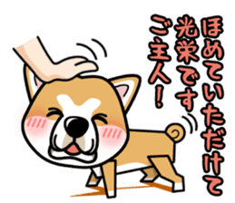 iinu - Akita sticker #8729753